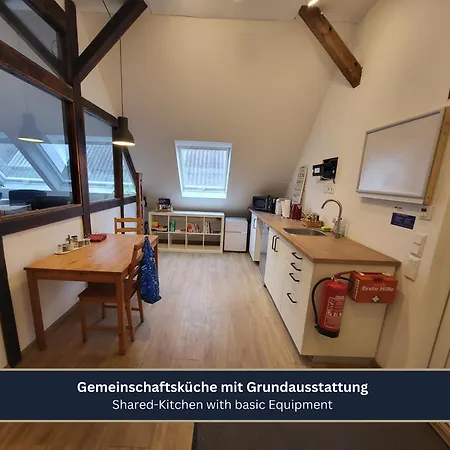 公寓 Ferien- Und Messewohnung Am Ponyhof